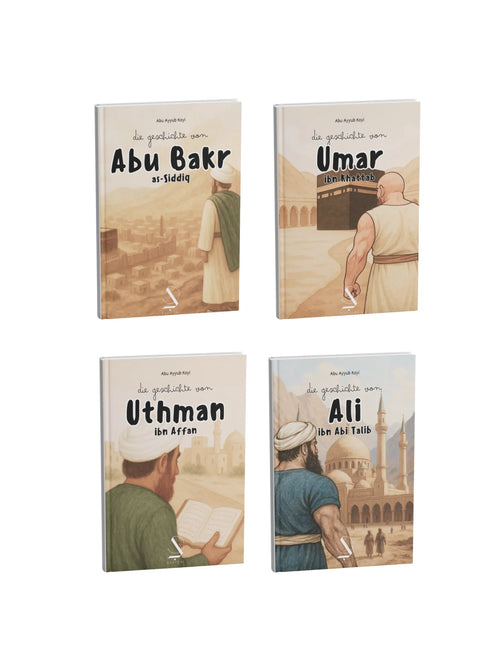4er Set Sahaba-Bücher (Hardcover)